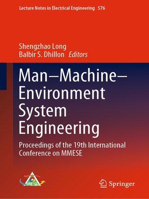 cover image of Man–Machine–Environment System Engineering